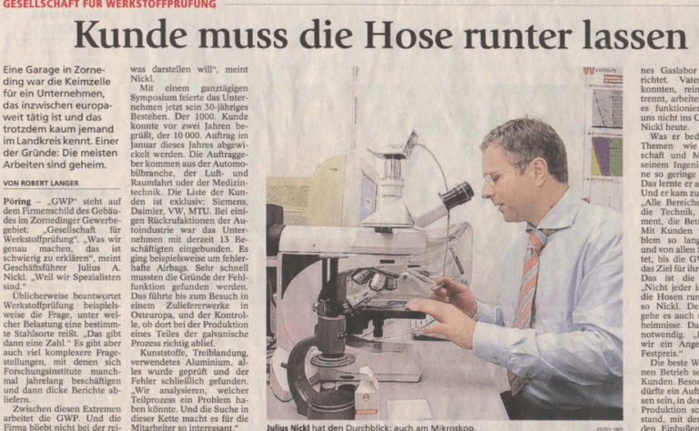 30 Jahre GWP Merkur Presse